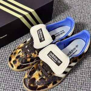 NWT adidas Samba Pony Wales Bonner Leopard